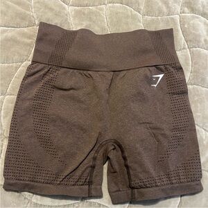 Gymshark Vital Shorts - Espresso Marl Brown